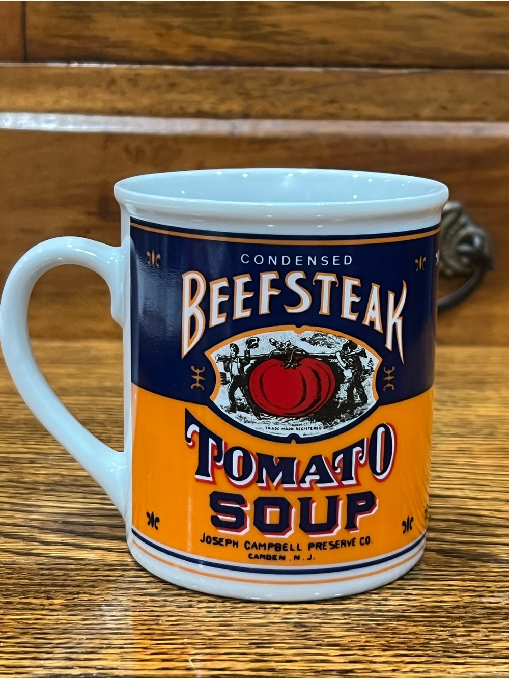 Vintage 1994 Campbell’s Soup 125th Anniversary Beefsteak Tomato Mug Retro